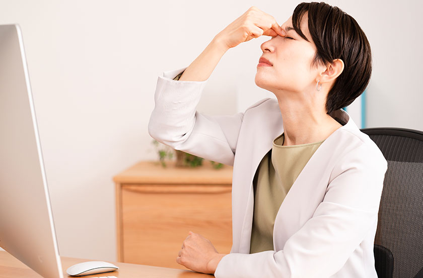 眼精疲労対策法